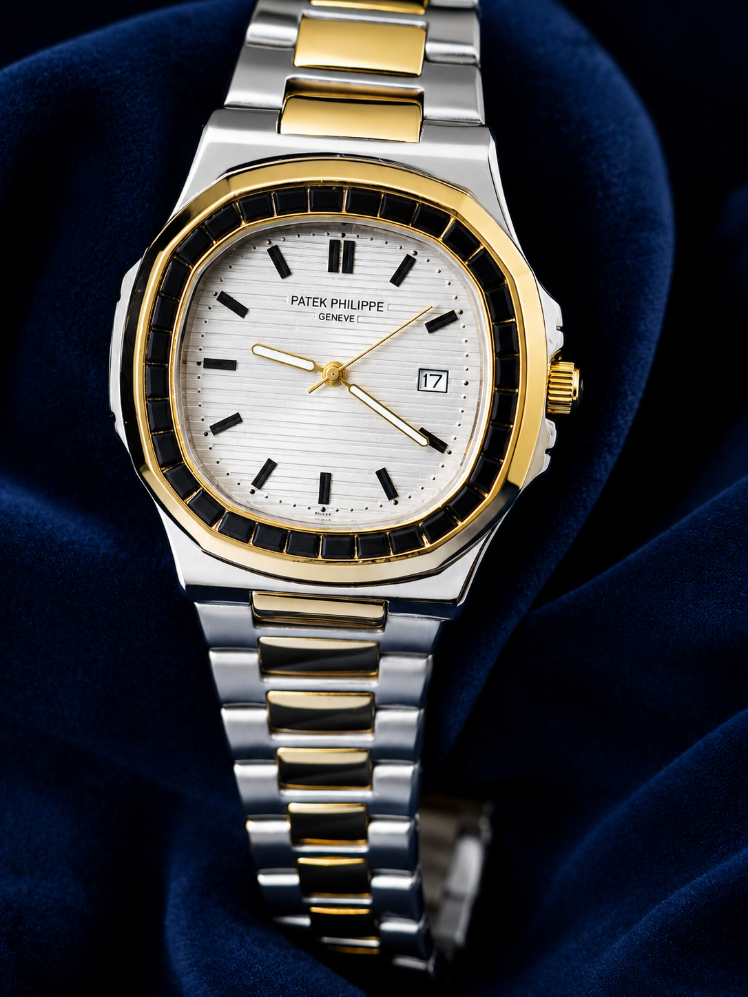 Patek Philippe-Inspired Two-Tone Luxury Watch