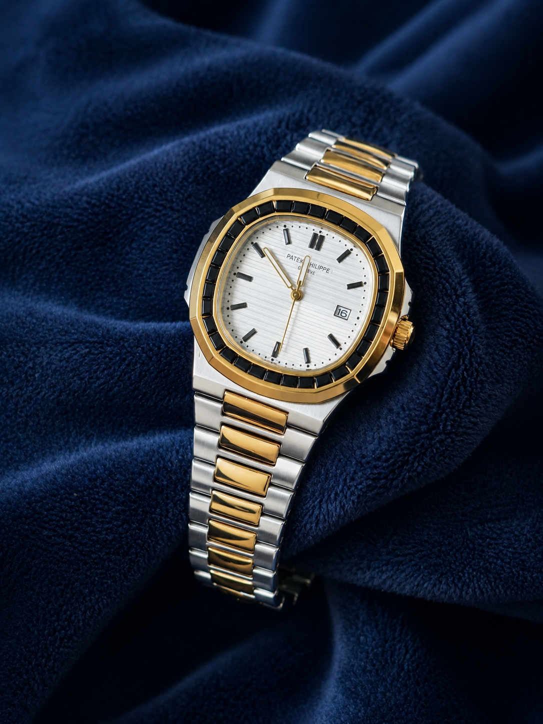 Patek Philippe-Inspired Two-Tone Luxury Watch