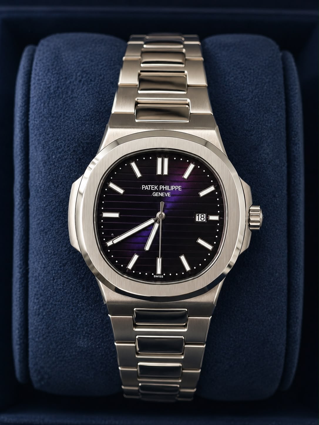 Patek Philippe Luxury Stainless Steel Wrist Watch