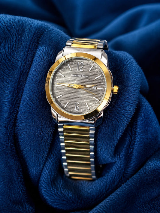Universe Point Men’s Stainless Steel Analog Watch