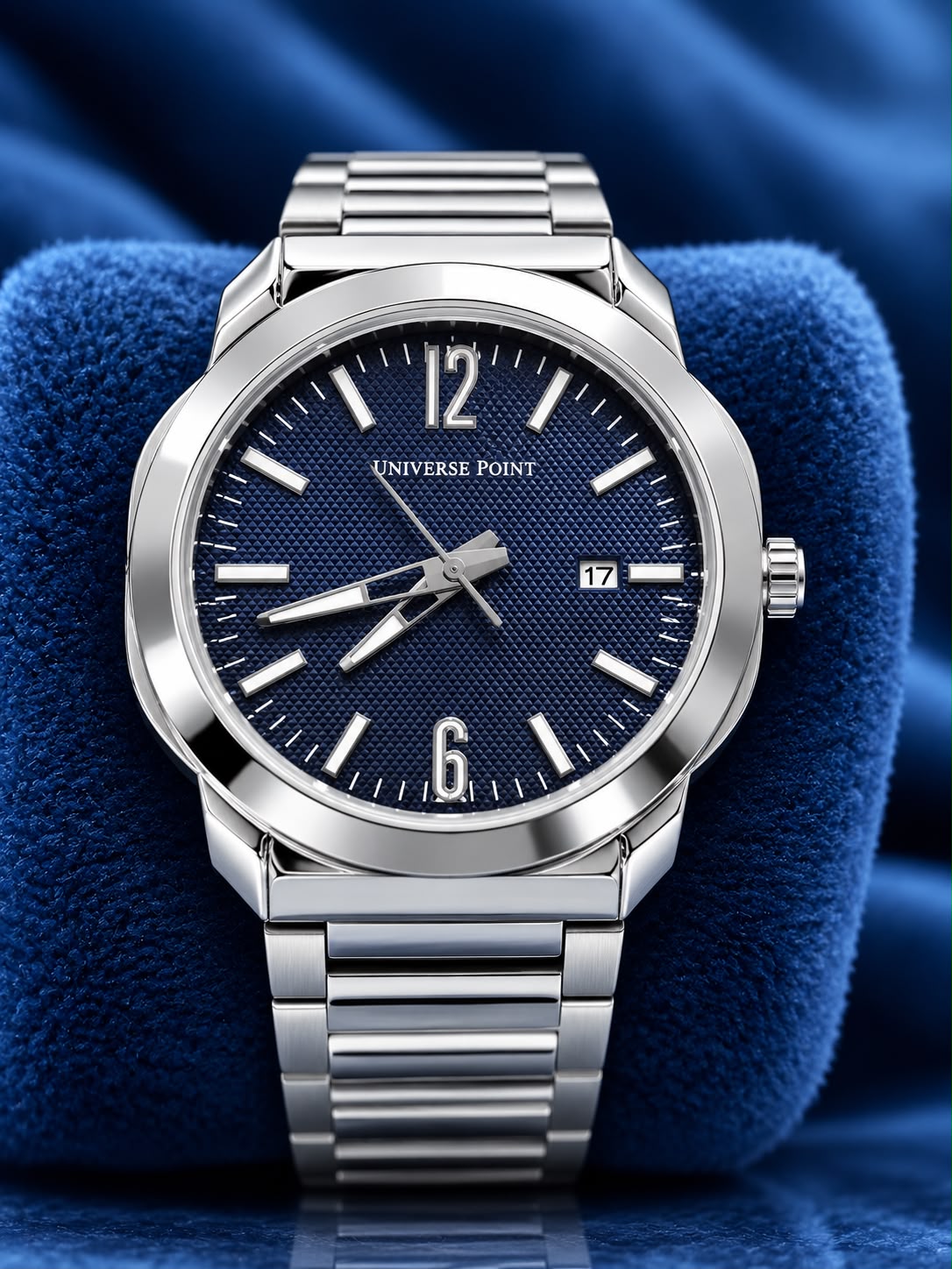 Universe Point Men’s Stainless Steel Analog Watch